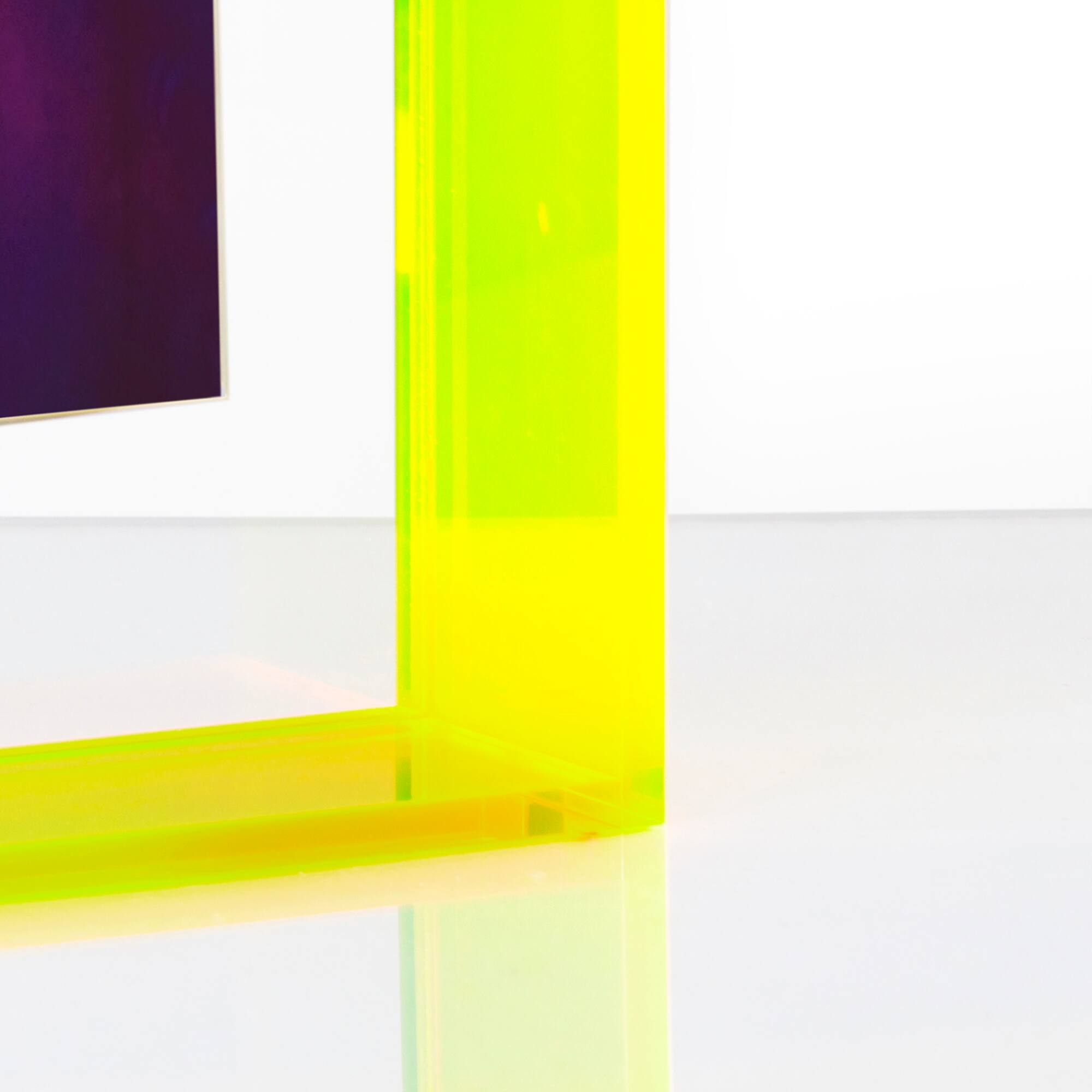 Wexel Art Neon Float Frame with Magnetic Photo Holder